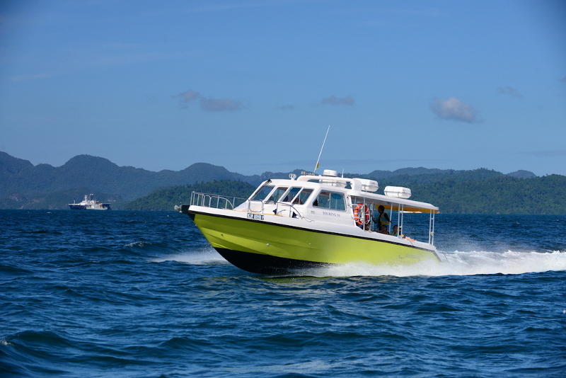 Boat Trip At Sea Heron Langkawi