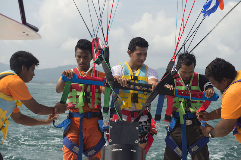 Parachute Trip At Sea Osprey Langkawi